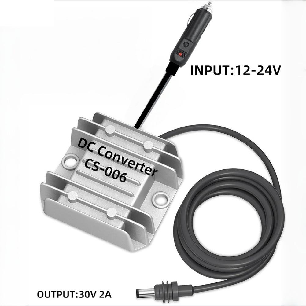 Backup Power Solution DC Step-Up Charger IP68 Waterproof Design