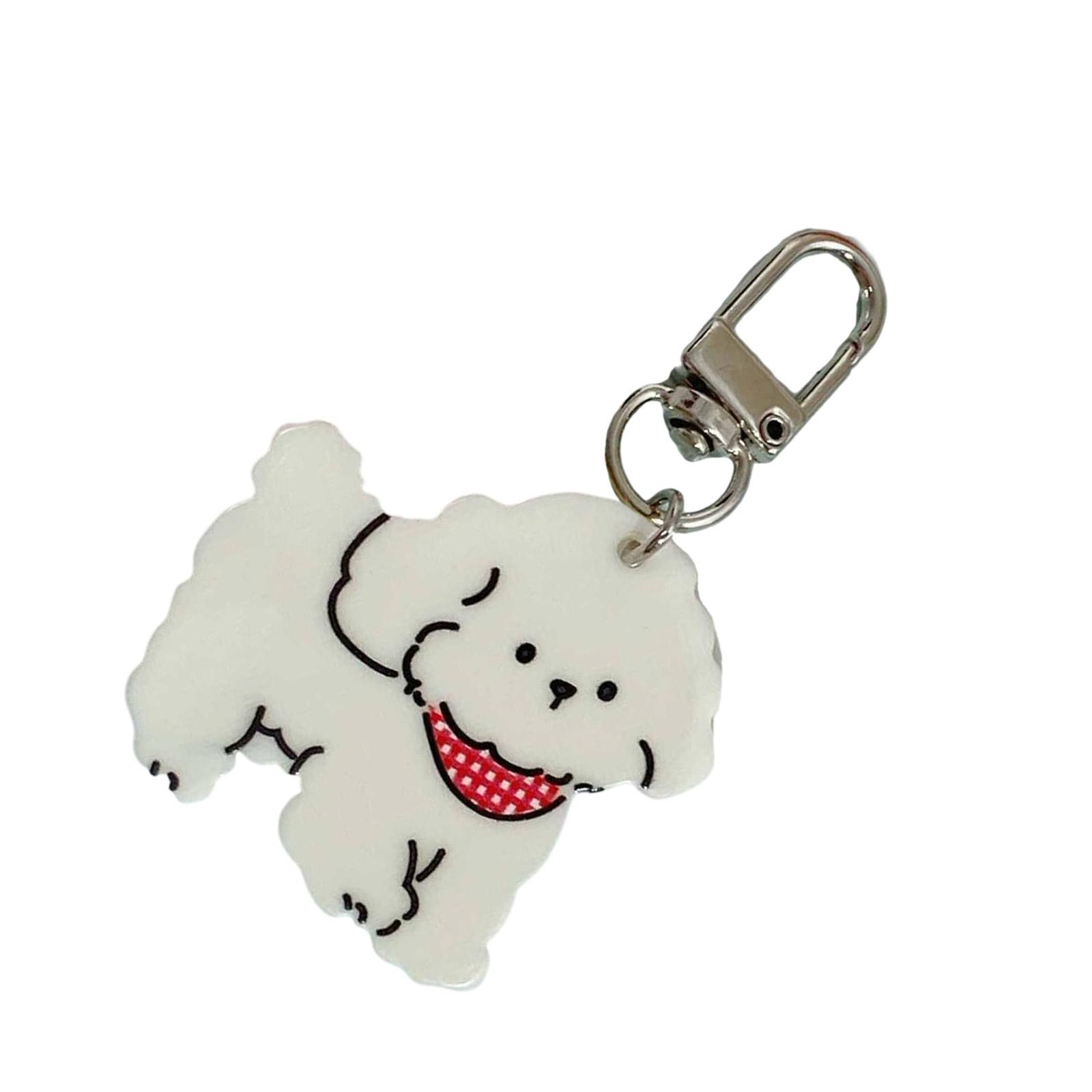 

Брелок-подвеска в виде щенка/кости, модный брелок из смолы и сплава, аксессуар ручной работы для сумок и рюкзаков T2