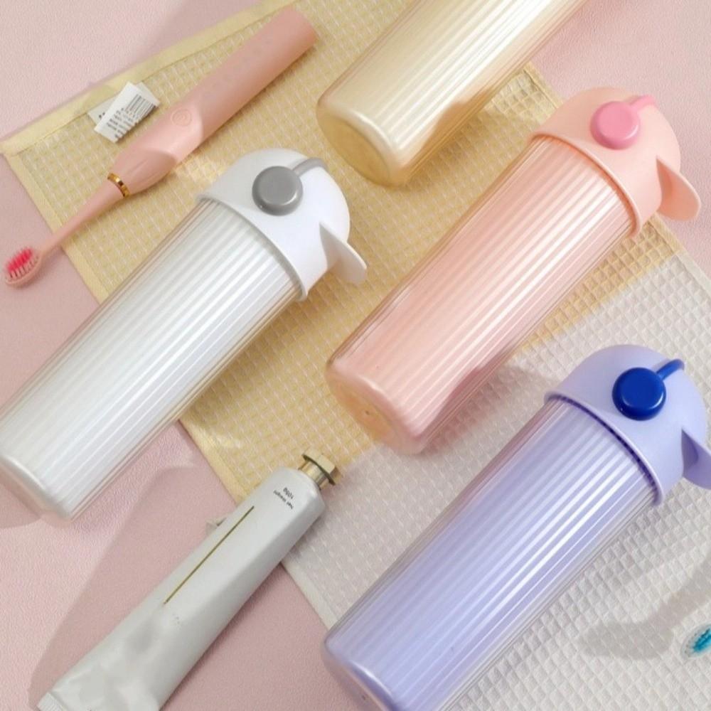 3 in 1 Toothbrush Cup Leak-Proof Dental Appliance Storage Box Portable Toileting Cup Travel