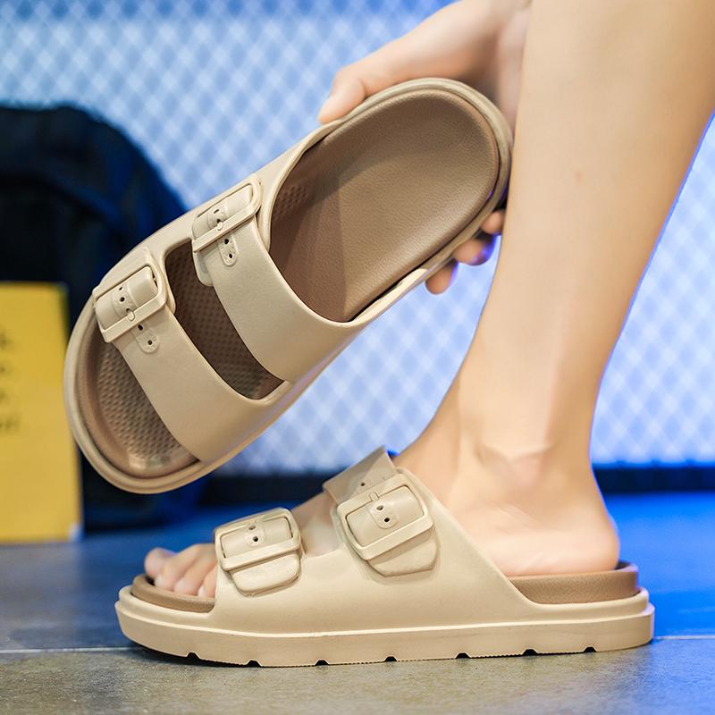 Slippers Men's Summer Outer Wear 2026 New Men's Beach Sandals Thick-Soled Casual Sandals