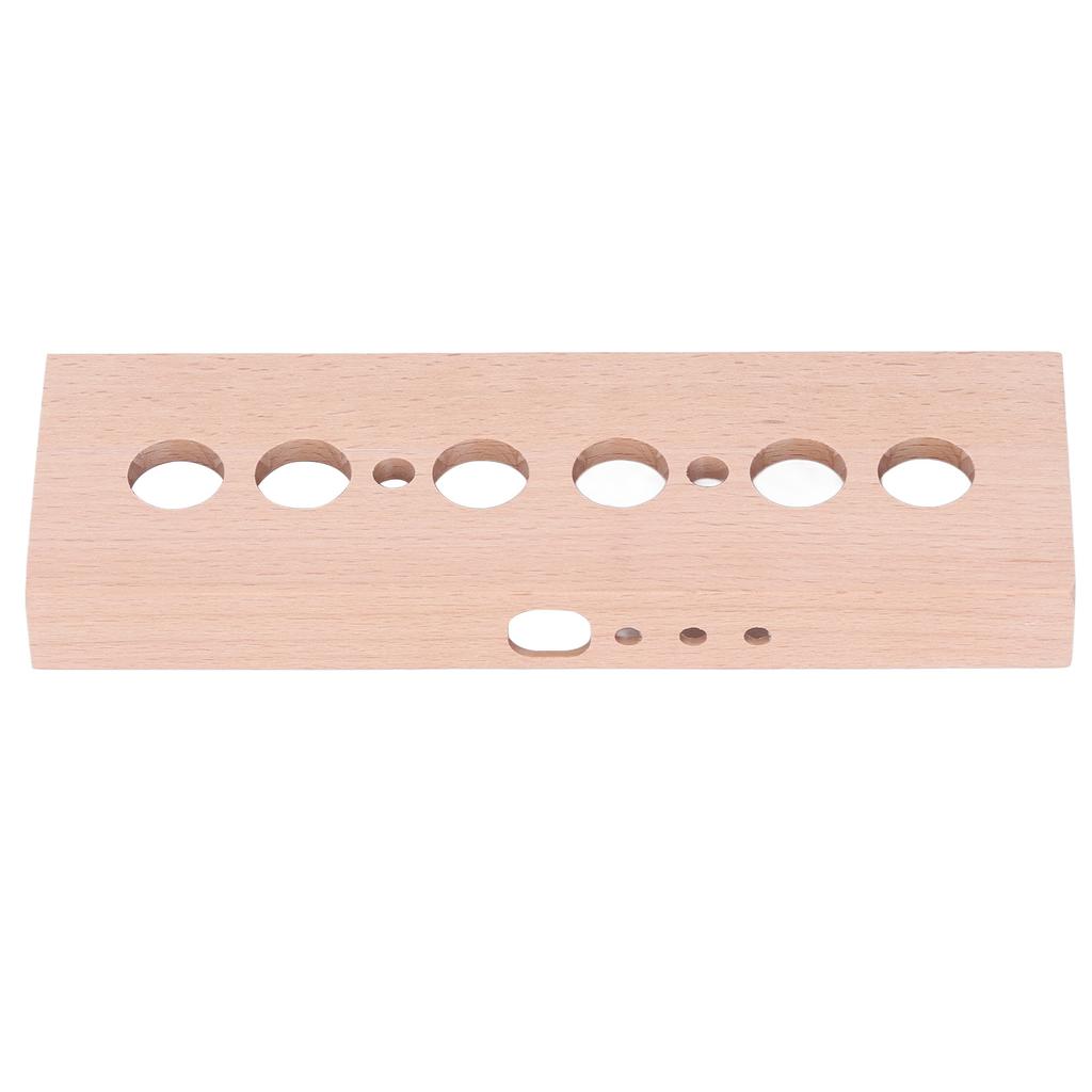 DIY Glimmröhrenuhr-Bausatz 4 Röhren Buchenholzgehäuse IN14 Röhrenuhr Ersatzset