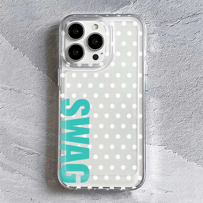 Leopard Print Polka Dots Swag Phone Case For IPhone 17 17Air 11 12 13 14 15 16 17 Pro Max 16 15 14 Plus Cover Funda Bumber Coque