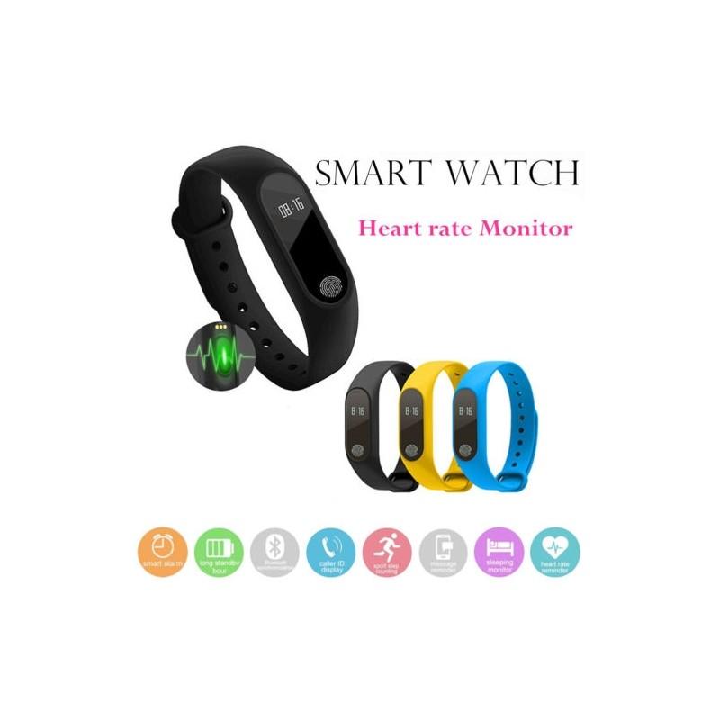 Smart Bluetooth Fitness Tracker Watch With Step Counter And Alarm For Men Women