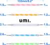 Amazon Brand - Umi 10pcs Dotting Tools Set for Nail Art, Embossing Stylus for Painting | Colorful Design Nail Dotting Tools