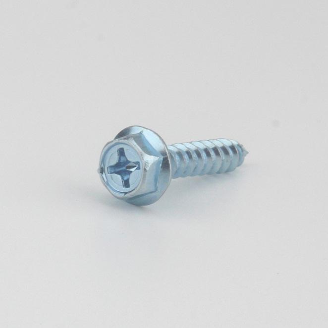 Hex Flange Phillips Self-Tapping Screw with Washer for Bathroom Cabinet and Washbasin
