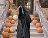 Ghost costume, Witch Dementors Cloak, Wizard Cape, medieval cape, Hooded fantasy cloak, Sith cloak, elven cloak, long cape, Dark Knight