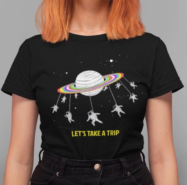 26 Trippy T shirt Aesthetic Vaporwave T Shirt Space Alien Tumblr Art Unisex Tee Unisex T-Shirt M