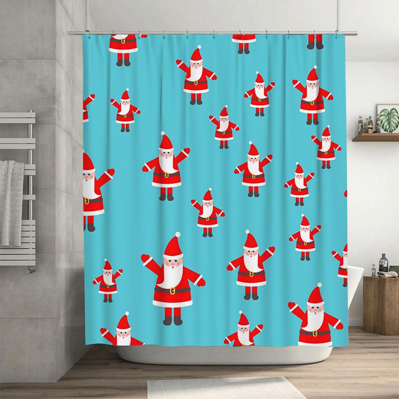 

Tu Bathroom Shower Curtain Vintage Floral Pattern Waterproof Fabric Decor Farmhouse Rustic Home Textile Modern Washroom Divider W60H190(CM)-1 Pcs