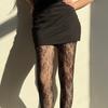 Patterned Tights Fishnet Stockings High Waist Pantyhose Stockings Leggings Lace Tights for Women Girls Summer Leggings