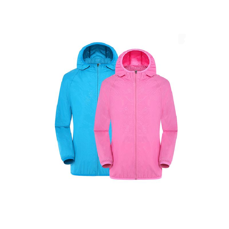 Unisex Summer Outdoor Hooded Sun Protection Jacket