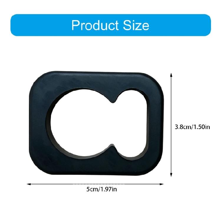 Professional Rubber Fastener Hose Clamp For 16X27Mm Dairy Hose And 7X14Mm Two Air Tube In Cattle Ranching Milk Machine