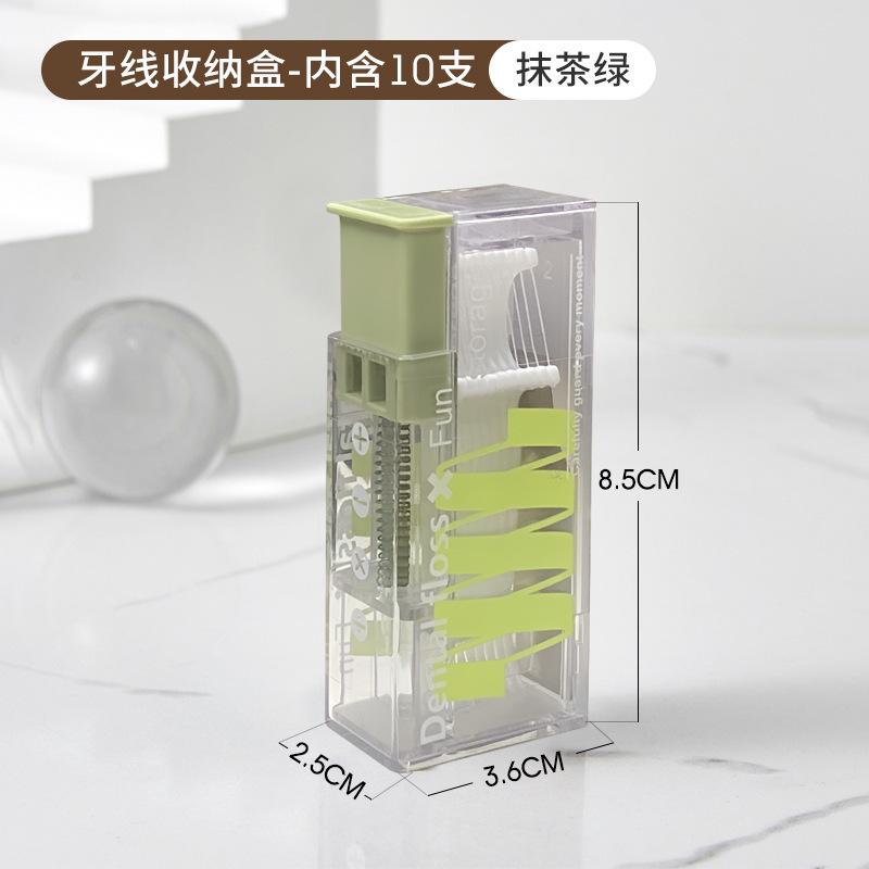 

Automatic Floss Dispenser And Storage Box For Floss Sticks. One Size