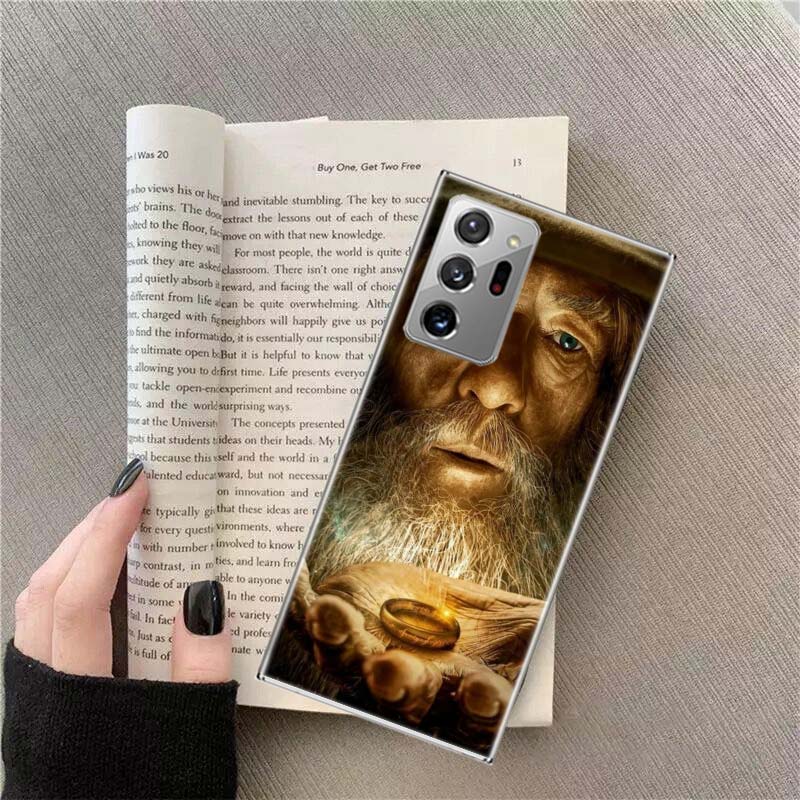 The L-Lord of the R-Rings Phone Case For Samsung Galaxy S25 Edge S24 S23 FE S22 S26 Ultra S21 S20 S10 Plus Capa Soft