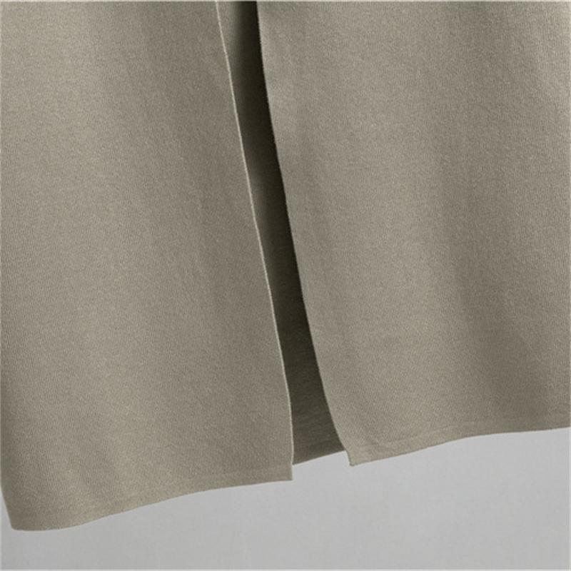 Autumn And Winter Lazy Temperament Knitted Suit Sleeveless Vest Sweater Cardigan Pants Three Piece Set
