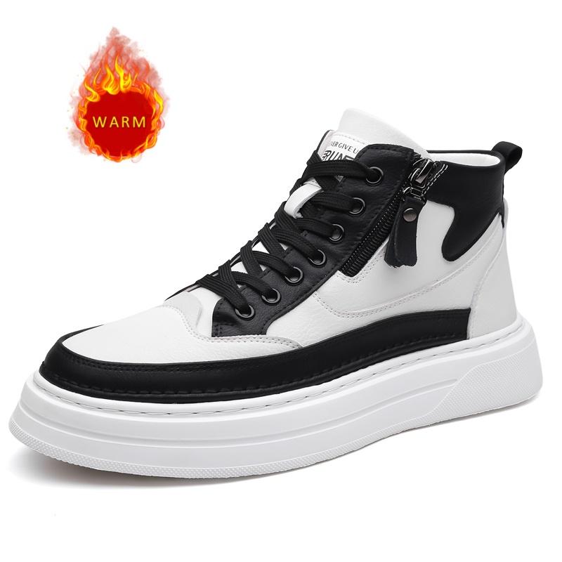 

Fashion Winter Hot Selling Men s Workwear Shoes Thick Soles Business Casual Shoes High-end Quality Men s Genuine Leather Formal Shoes 44