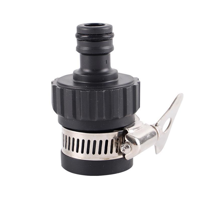 2Pcs Durable Universal Water Faucet Adapter Plastic Hose Quick Connect Fitting For Car Wash Garden Irrigation