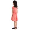 Girls Happiness Heart Short-Sleeved Dress