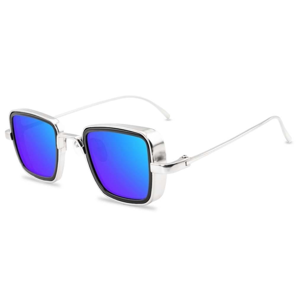 Indian Style Retro Square Sunnies Lightweight Anti-UV Glasses Gift