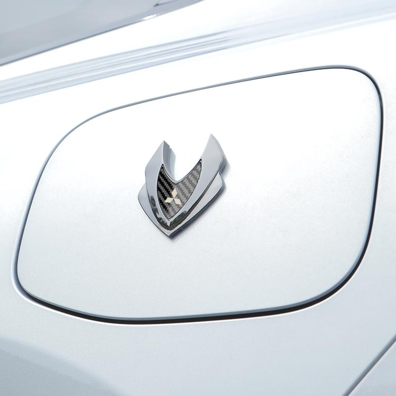 rlsh8 Car Shield Styling Emblems Logo Decals Sticker For Mitsubishi Outlander ASX Eclipse Pajero Lancer EVO Delica L200 Mirage Triton