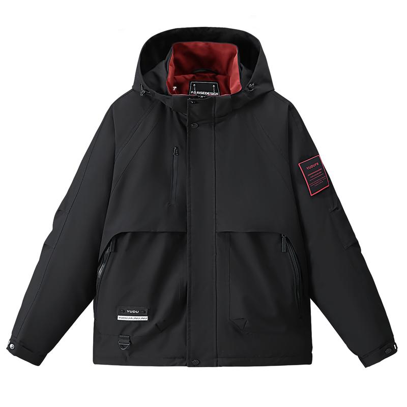 

Большой размер 5XL-11XL Осенне-зимнее теплое тренчковое пальто для мужчин Толстая ветровка с подкладкой из искусственного флиса Водонепроницаемая Повседневная Оверсайз Мужская куртка с капюшоном 5XL