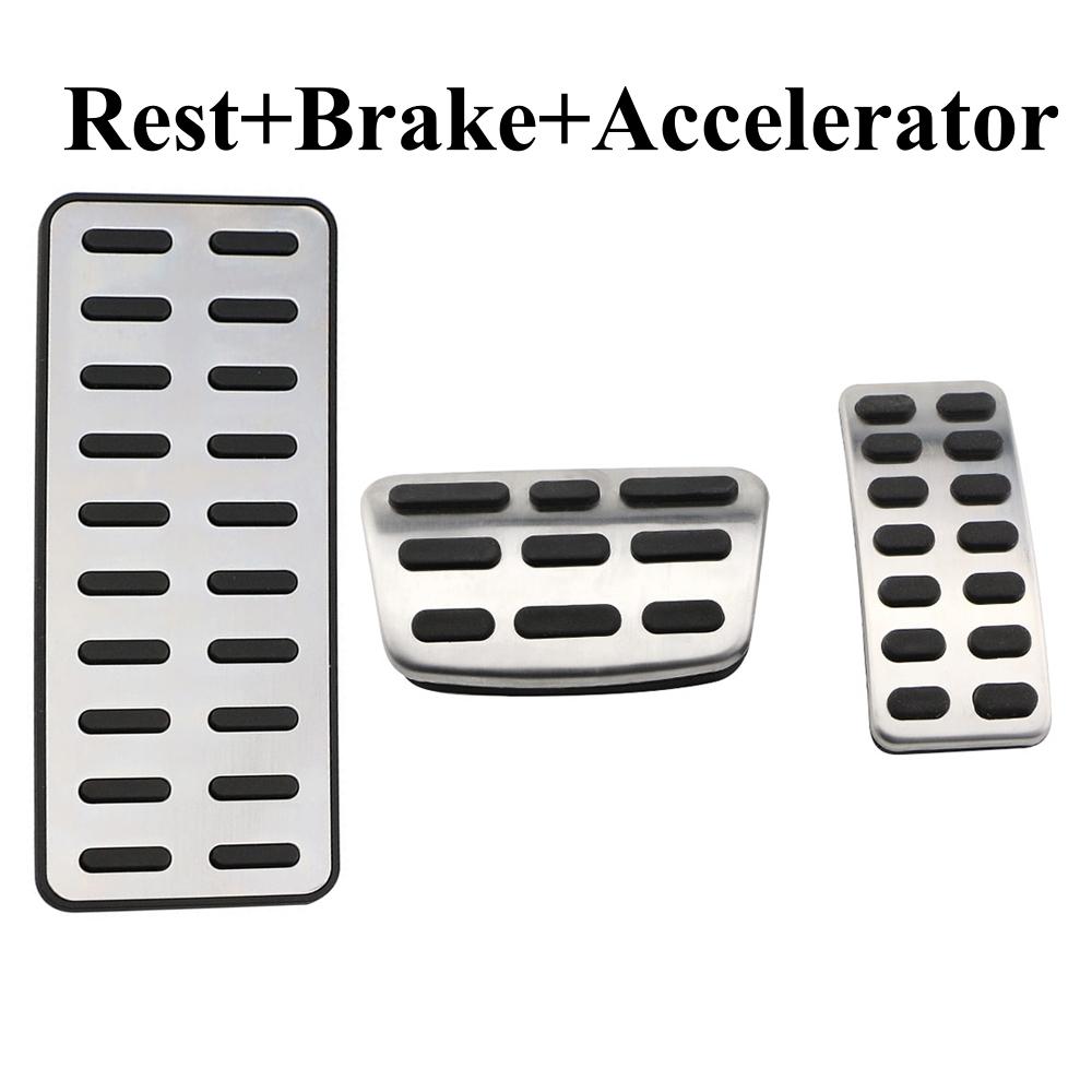 Auto Kraftstoff Bremse Rest Fuß Pedale Auto Pedal Abdeckung für Hyundai Ix25 Creta Accent Verna Solaris für Kia K2 Rio seele KX3 Zubehör