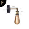 Ny Stilig Retro Vintage Industriell Loft Vegglampe med Klar Glasskjerm og Metall Trekant Ovalt Design - Vintage Industriell