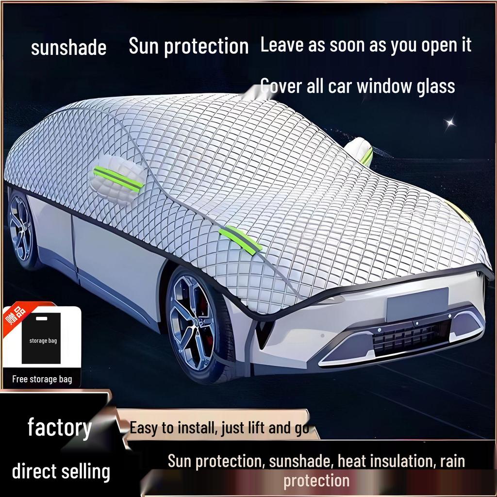 Car Sunshade: Heat Insulation Front Window Cover for Summer and Winter