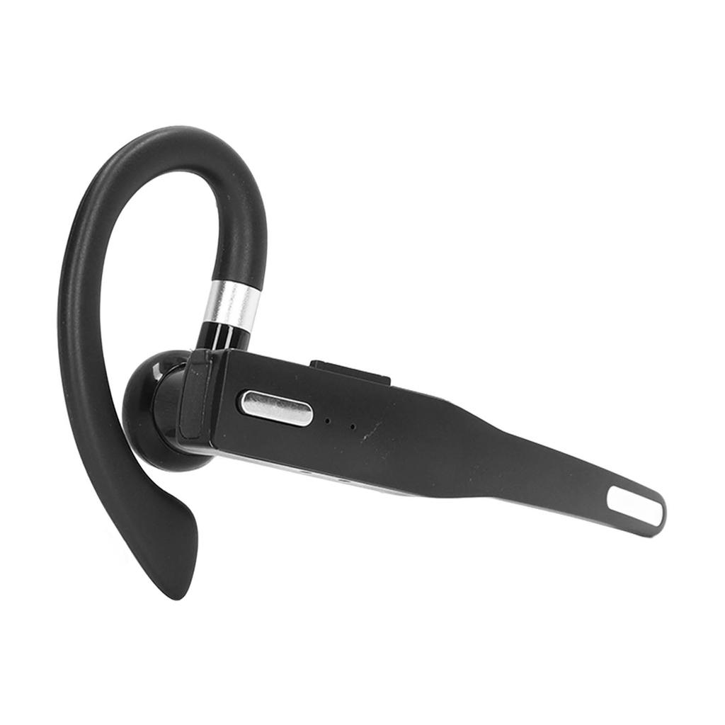 Bluetooth Earpiece Noise Canceling LED Digital Display Single Ear Bluetooth Headset with Charging Compartment for