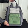 Women's Color Matching Casual Backpack Computer Bag