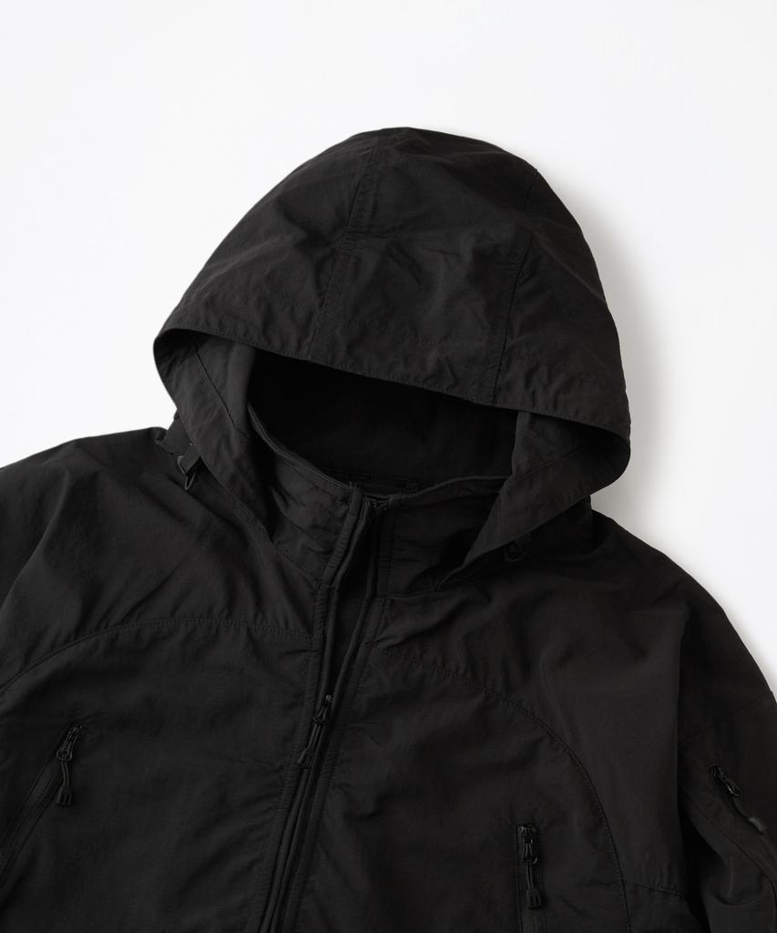 Outstanding Nylon Ripstop Pcu Jacket_Black