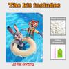 Disney Pearl Painting Judy and Nick Pool Play DIY Pearl Painting Gemstone Art Pearl Dot Painting Picture Crafts Adult Beginner Gifts Home Decor