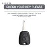 Car Key Case Cover Shell Fob For Peugeot 106 107 206 207 307 For Citroen C1 C2 C3 C4 Xsara Picasso For Toyota Aygo Leather Bag