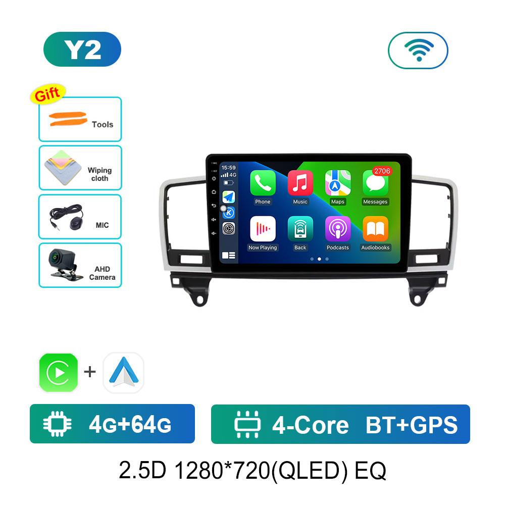 Android 14 Car Radio For Mercedes Benz M-Class M Class W166 ML 2011 - 2015 DSP Stereo HD Screen Multimedia Player Video GPS 4G