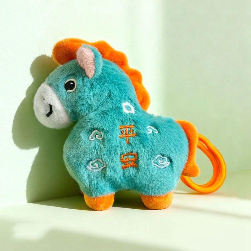 Year of Horse Year of The Horse Plush Toy Fluffy Horse Doll Pendant  Pony Pendant Gift