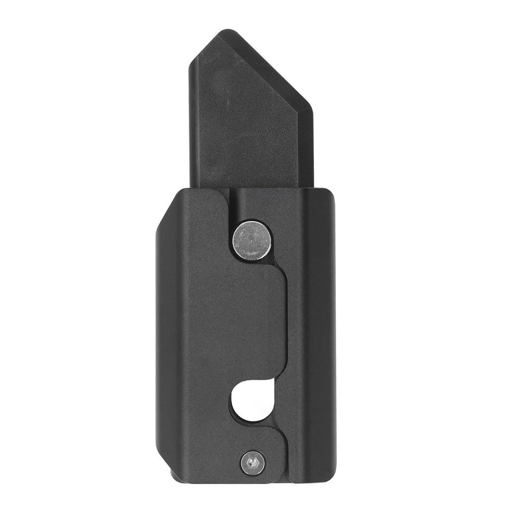 Gulrotknivleketøy Tyngdekraftsangstlindring Bærbar kniv i aluminiumslegering Sensorisk leketøy med oppbevaring