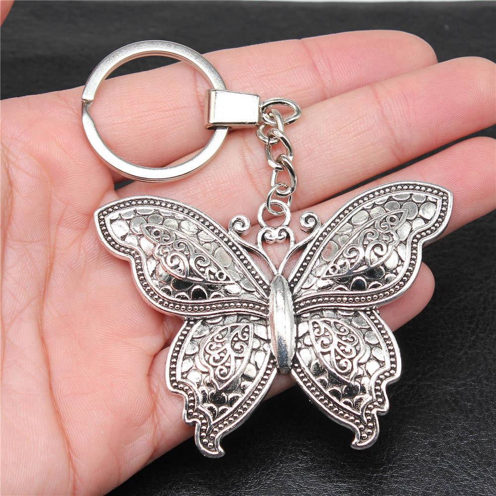 30mm Keychains Butterfly Bird Kids' Jewelry Materials QY010