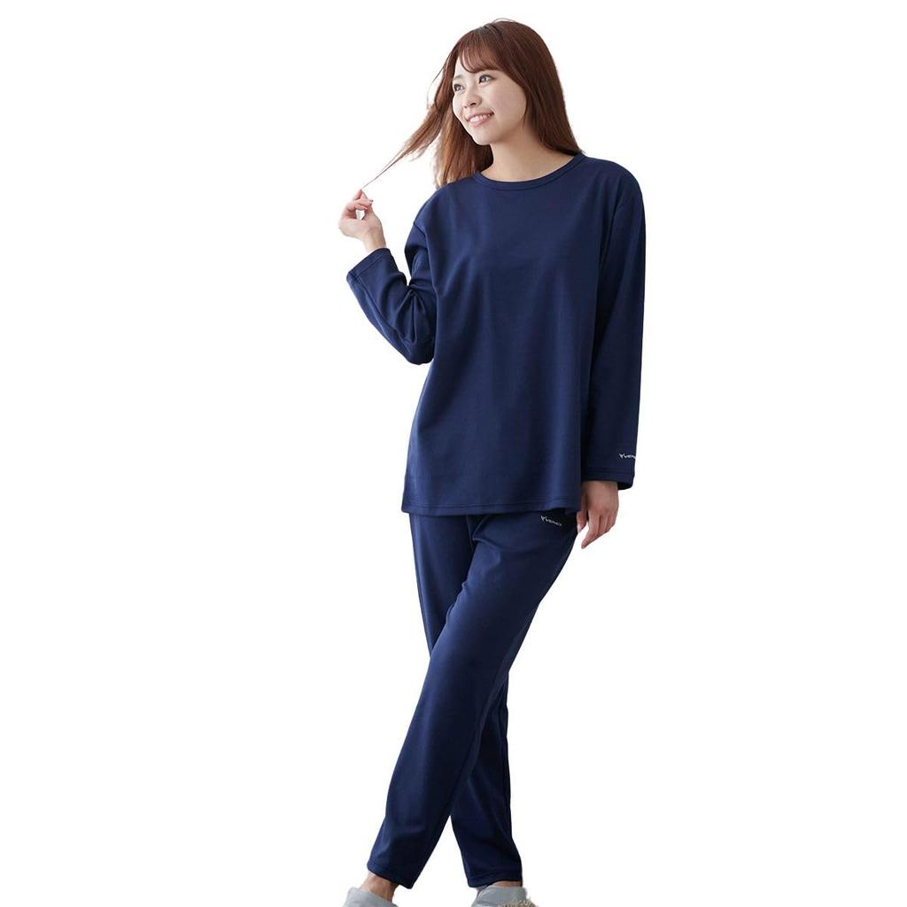 Venex Comfort Ponte Recovery Wear Size M Women's Set, Navy,