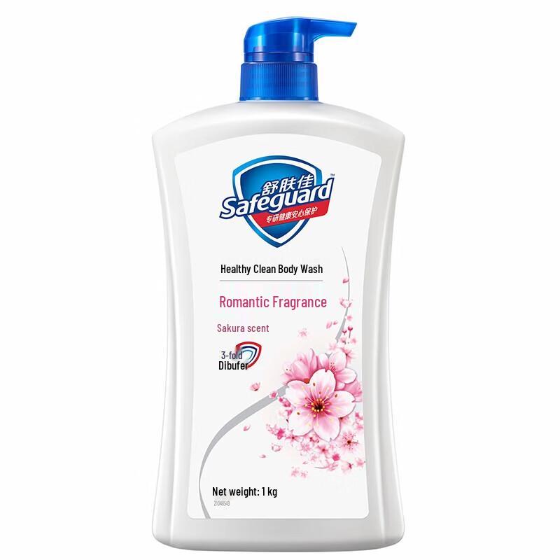 Safeguard Healthy Clean Body Wash, Cherry Blossom Scent