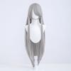 100cm Long Straight Cosplay Wig Anime Compatible Universal Omopinenet Heat Resistant Synthetic Hair Wigs + Wig Cap