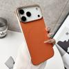 Plating Frameless Matte Leather Magnetic Case For For Iphone 17 Pro Max 16 13 14 15 Plus For Magsafe Thin Heat Hissipation Cover