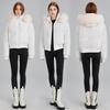 Women's Faux Fur Hooded Down Jacket - 2025 Winter Short Puffer Coat