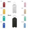 1pc PU Leather Lipstick Keychain Bag Simple Key Ring Holder Colorful Gifts Lip Balm Case Keyring Bag Keychain Display