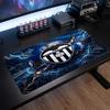 Valencia FC Theme Pattern Mouse Pad, Soccer Logo Design XXL Gaming Desk Mat Non-Slip Computer Mouse Pad