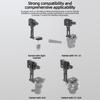 L115 Aluminum Quick Release Mounting Plate With Cold Shoe Adapter Foldable For Smooth Vertical Horizontal Transition