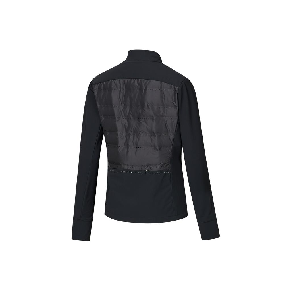 Saucony Running Training Series Comfortable Versatile Skin-Friendly Stand Collar Letter Down Jacket Unisex Outerwear SA1250PJ92T-BK001