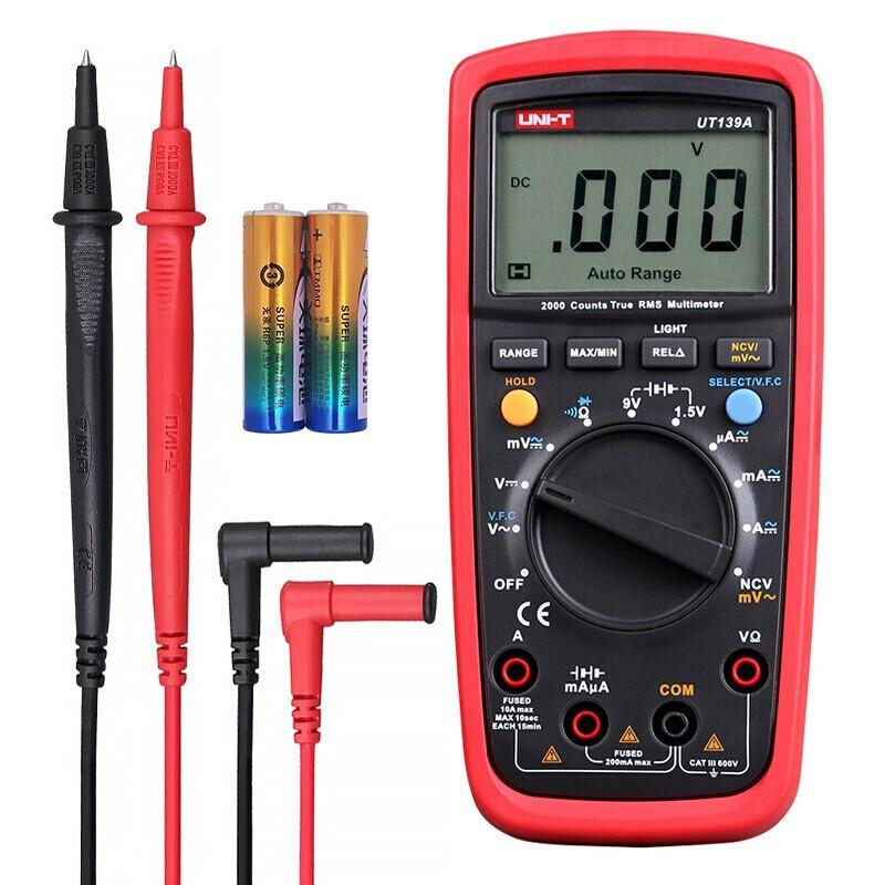 UNI-T UT139A Digitale Multimeter (CN-versie)