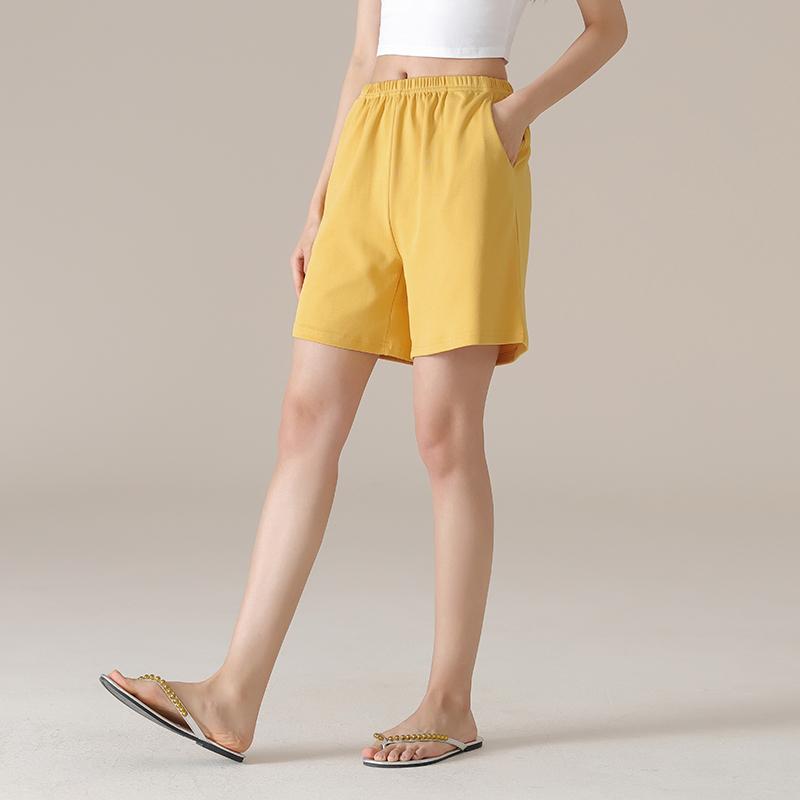 Aifen Teng Women's Loose Fit Cotton Pajama Pants: Summer, Solid Color, Plus Size, Straight Leg, Wear Indoors or Outdoors.