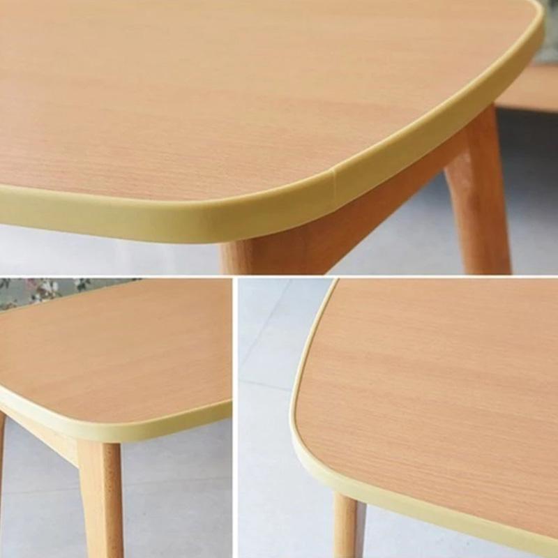 Neu Klebeband Tischkantenanleimung Stuhldichtungsstreifen Weicher selbstklebender Gummi U-förmige Holzplatte TPE-Schutzabdeckung