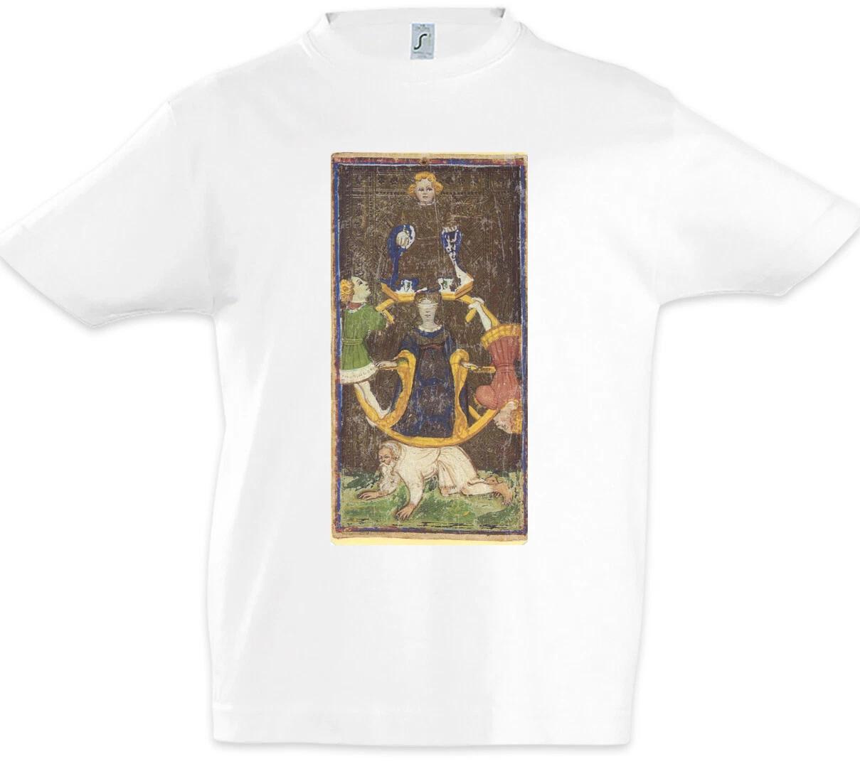 Tarot Arcanum Wheel of Fortune Kids Boys kids boys T-Shirt The Wheel of Destiny 110