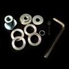 Quick Change M10/M14 Adapter Angle Grinder to Grooving Machine Adapter Slotting Machine Conversion for Head for 100/150
